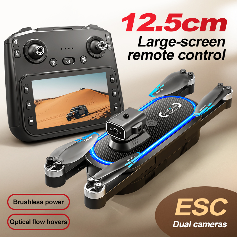 2025 S186 Drone Professional 4 - огляд і ціна Drone Camera With Gimbal