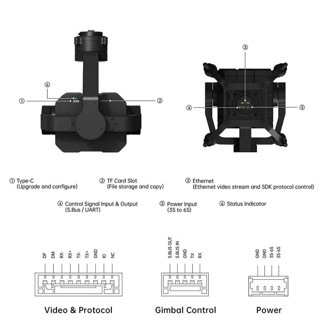 2026 NewT30 Gimbal Camera Dr-o - огляд і ціна Drone Camera With Gimbal