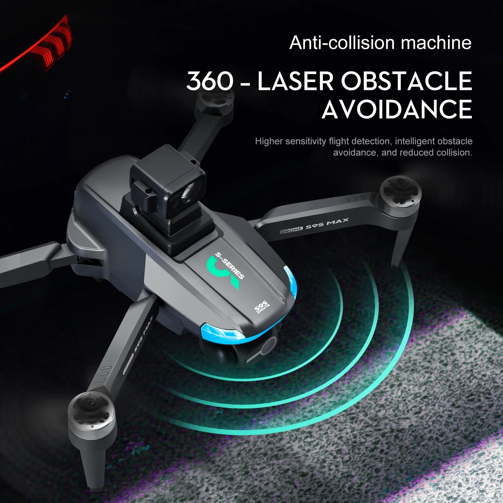 NEW S9S MAX MINI Drone 4K 2-Ax - огляд і ціна Drone Camera Night Vision