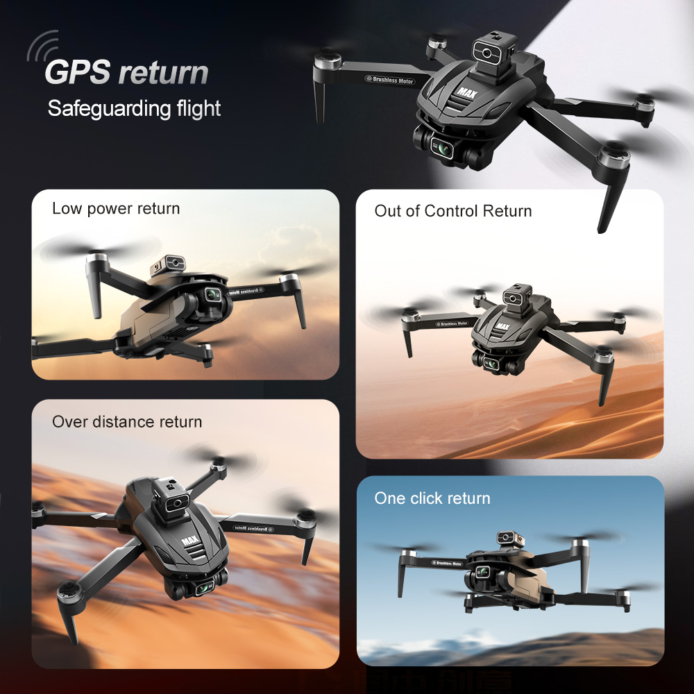 V168 PRO Max GPS Drone 8K Prof - огляд і ціна Drone Camera 4K