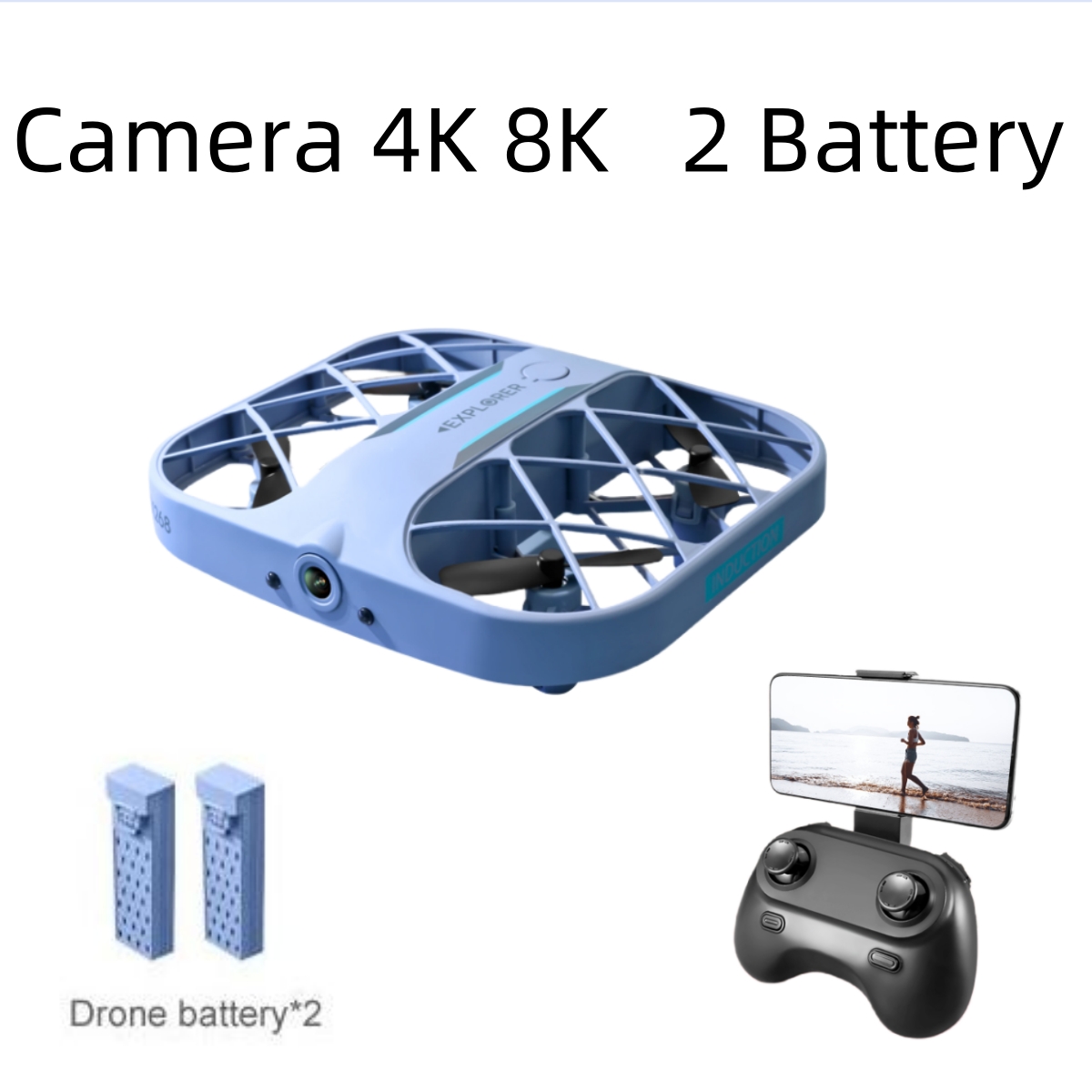JJRC H107 FPV RC Drone with 2  - огляд і ціна Drone Camera Night Vision