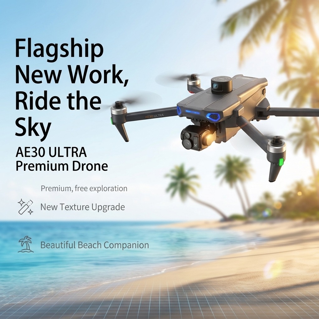 NEW AE30 Ultra GPS Drone 4K Pr - огляд і ціна Drone Camera With Gimbal